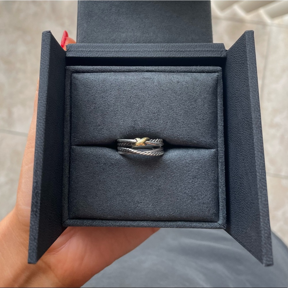 David Yurman - X Crossover ring (18k gold) 💍